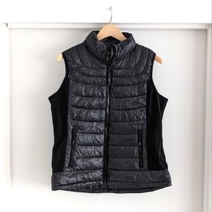 Puffer Vest - Black - L